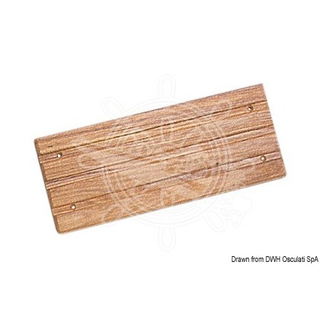 Marche-pied teck 215x82 mm