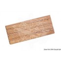 Marche-pied teck 215x82 mm