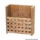 Porte-revues teck 265x110x280 mm
