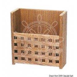 Porte-revues teck 265x110x280 mm