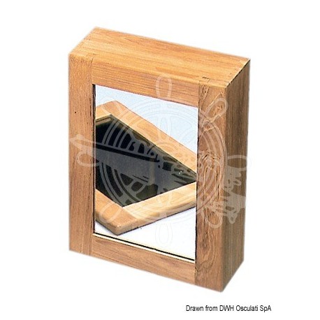 Armoire à pharmacie teck 375x275x112 mm