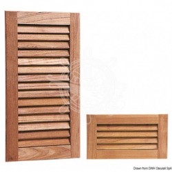 Grille aération teck 235x408 mm