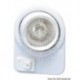 Spot halogène encastr. blanc