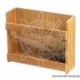Porte-canettes teck 316x101x254 mm