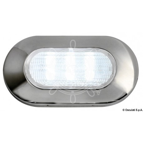 Lumières de courtoisie à LED sans encastrement 6 led Bleu 10.5 cm longueur