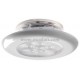 Plafonnier LED finition Blanc 12/24 V 75 Lumens 1,2w 6 Led lumière blanche