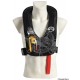 Gilet de sauvetage autogonflant Manuel Compact 150 N (EN ISO 12403-3) Noir