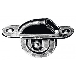 Poulie de pont pour sortie de câble