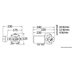 Autoclave WHALE Universal 18 l/min 12 V
