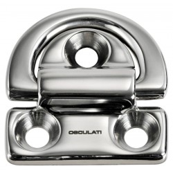 Anneau rabattable 59x61mm simple 6mm Charge de rupture kg 4000